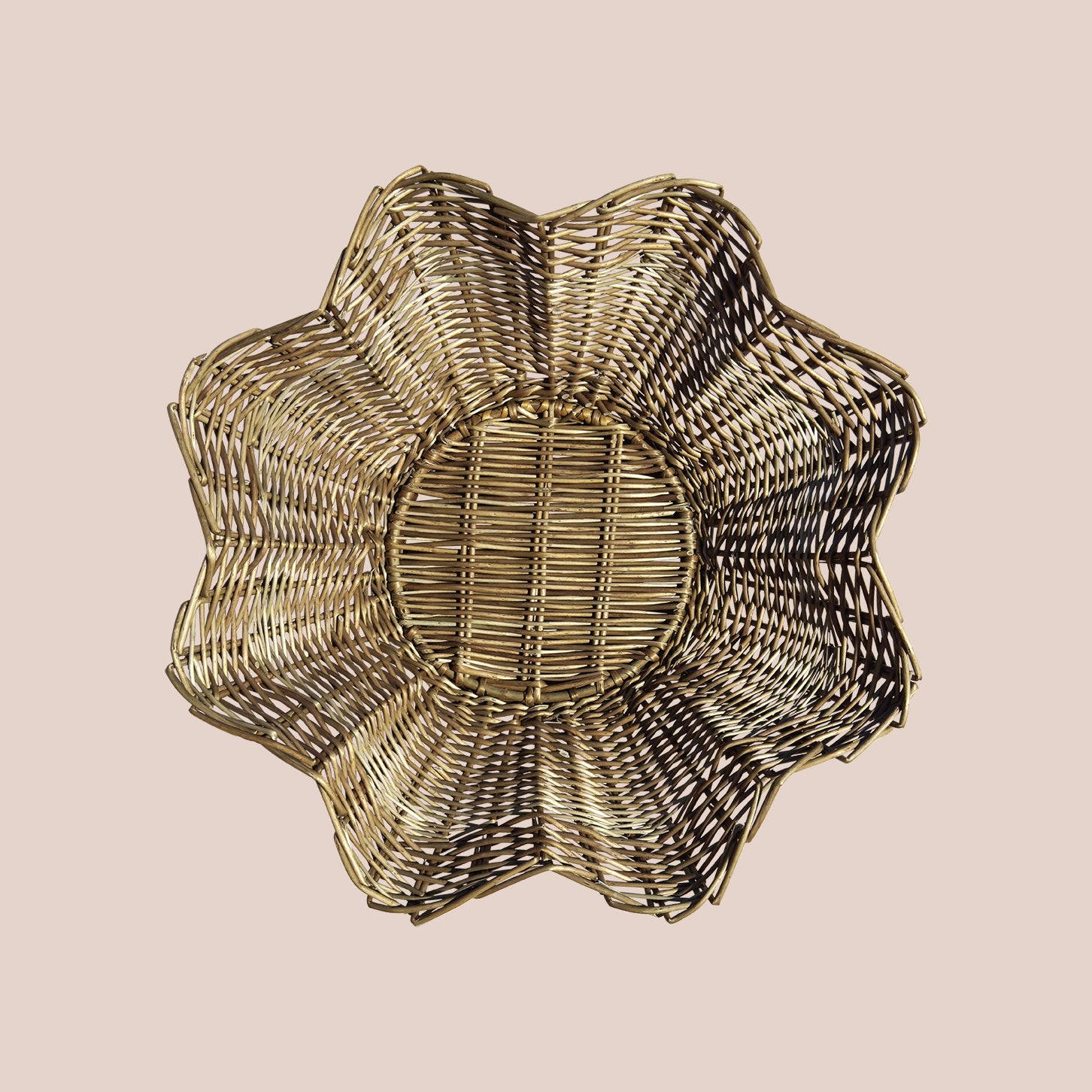 Telà, sculpture murale en osier