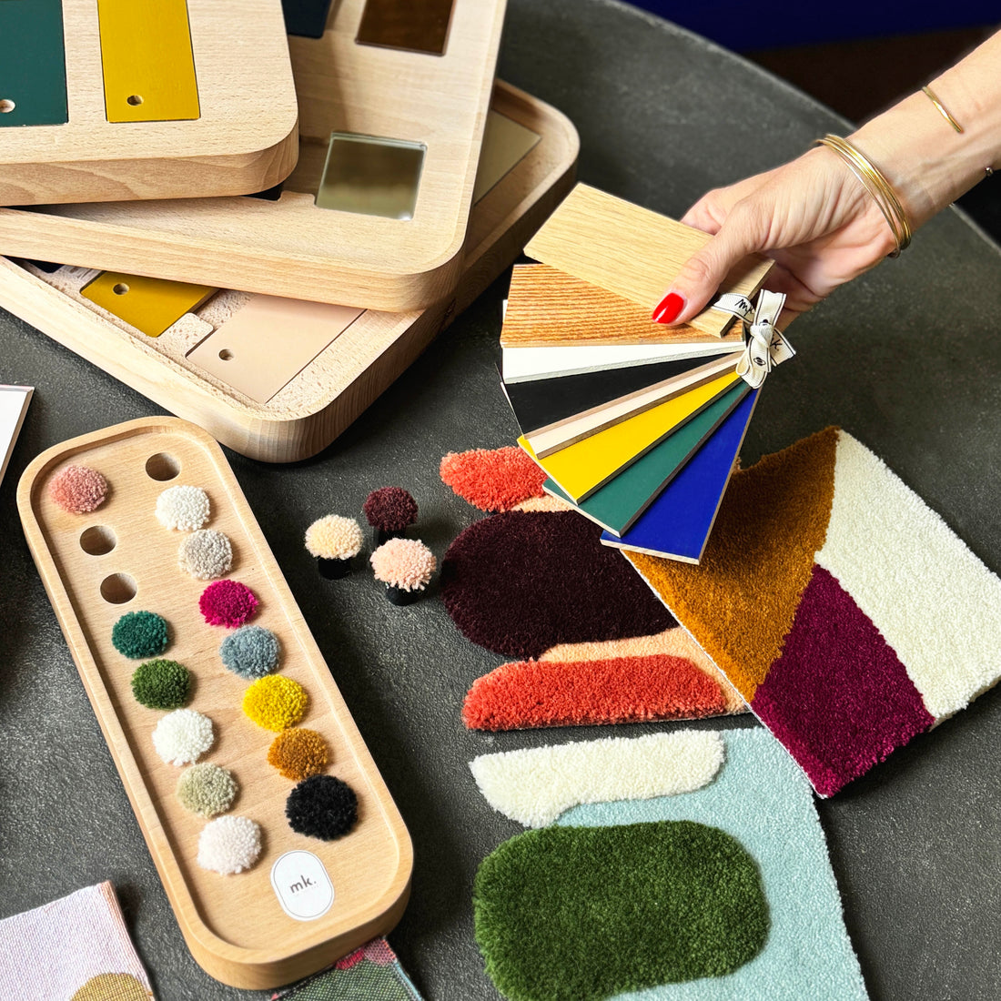 Samples, Mirèio range colour chart