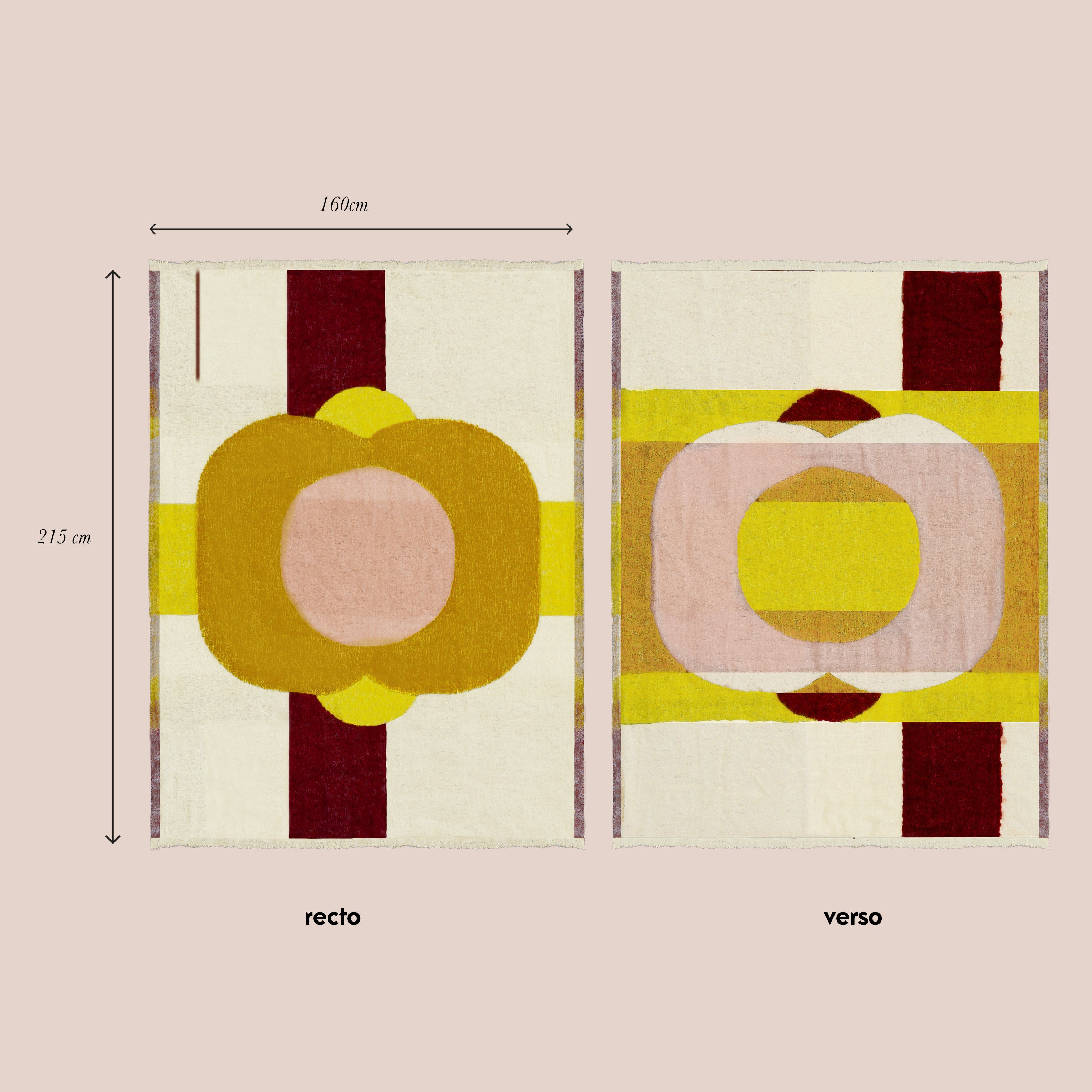 Cacho-fiò, mohair wool throw