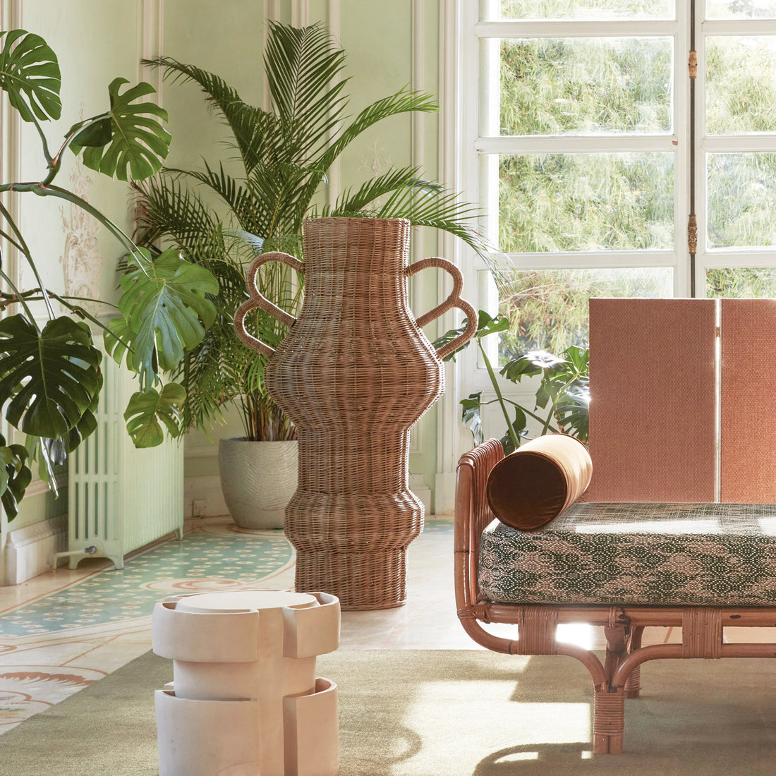 Jeannette, XXL wicked sculpture