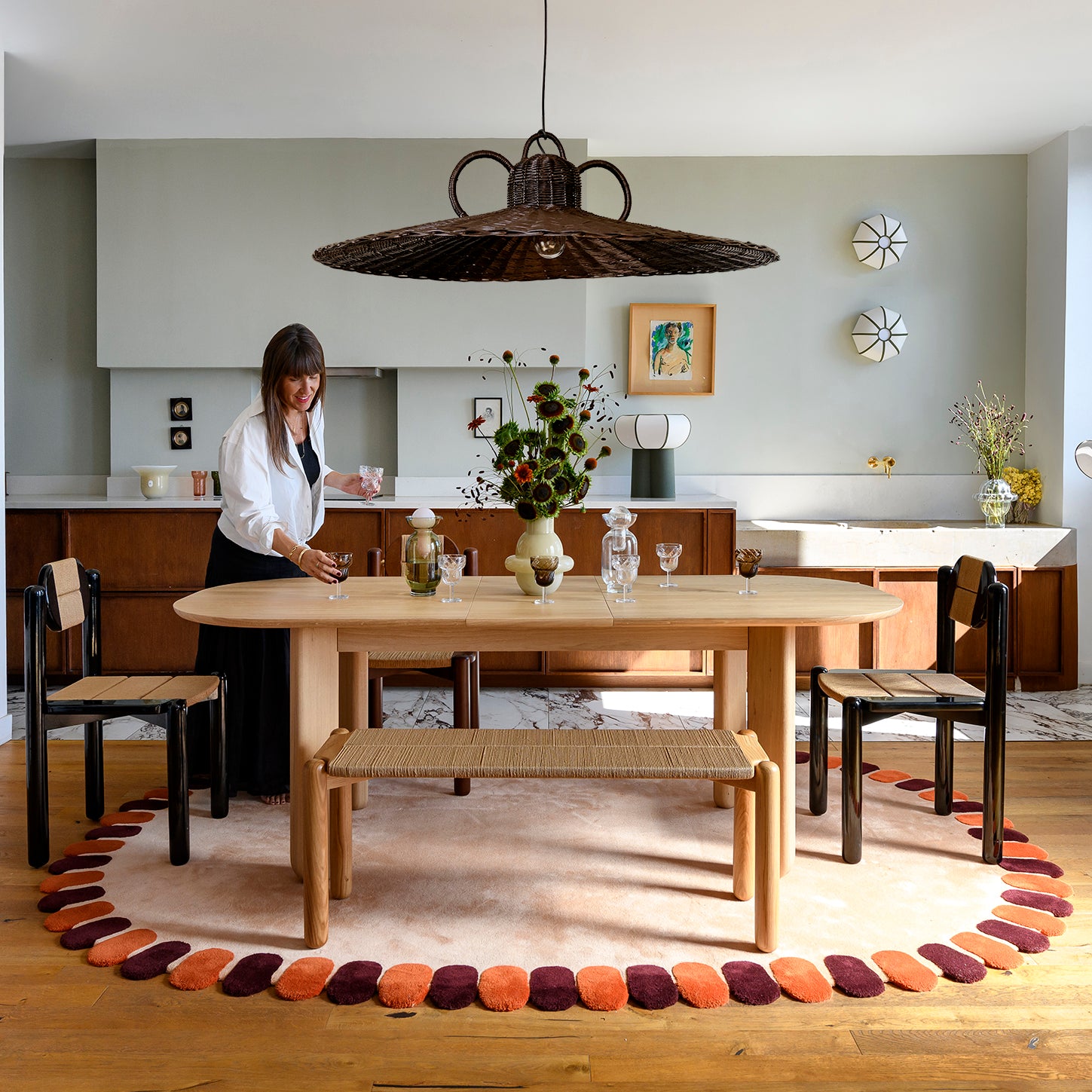 Belem, table à manger - à rallonges