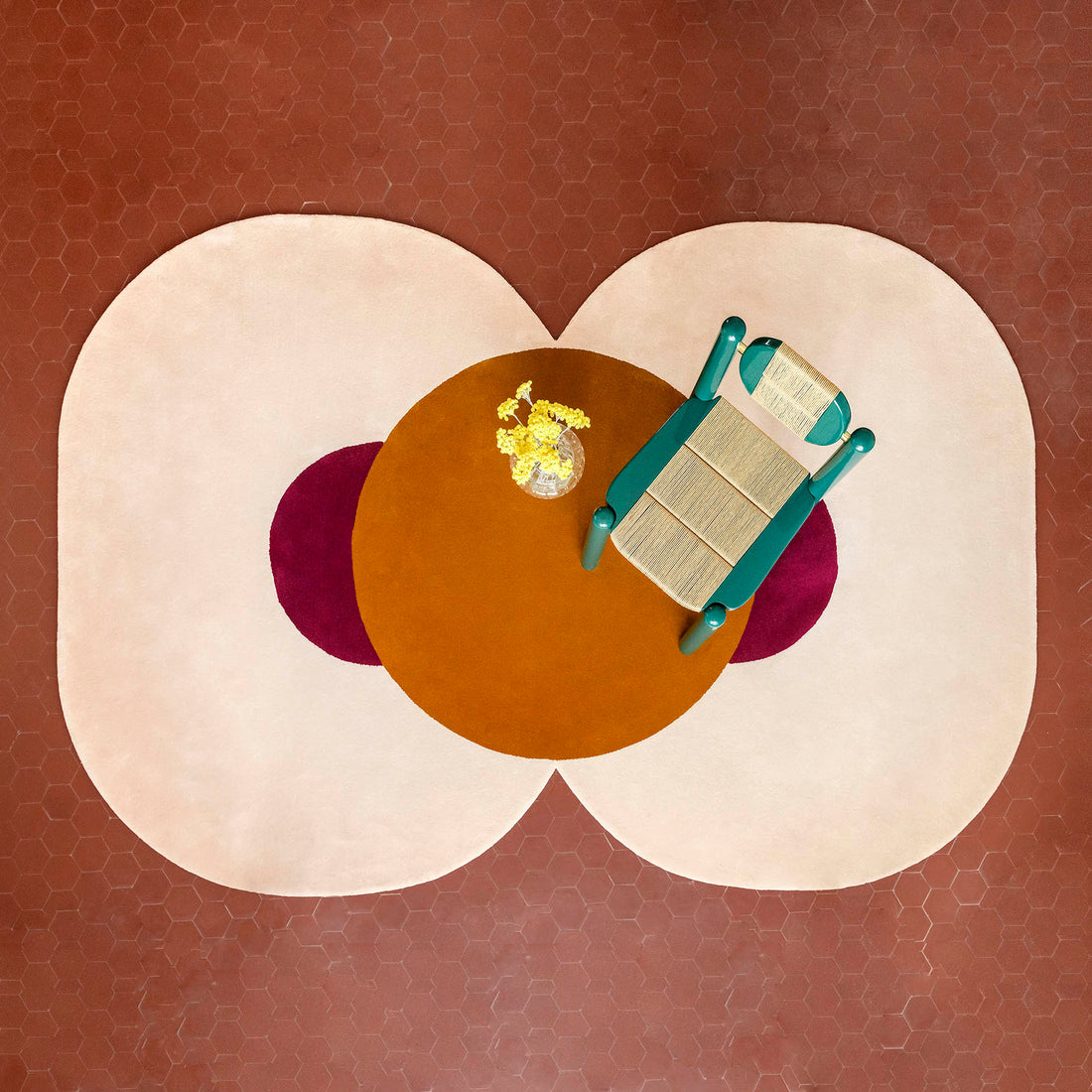 Bisou, exceptional handmade carpet