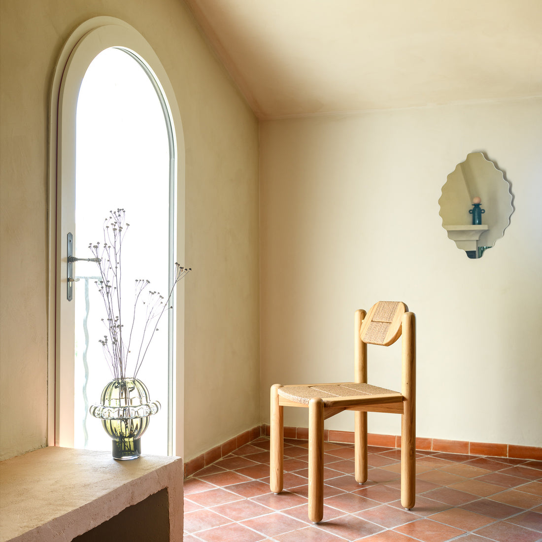 Mirèio, woven chair