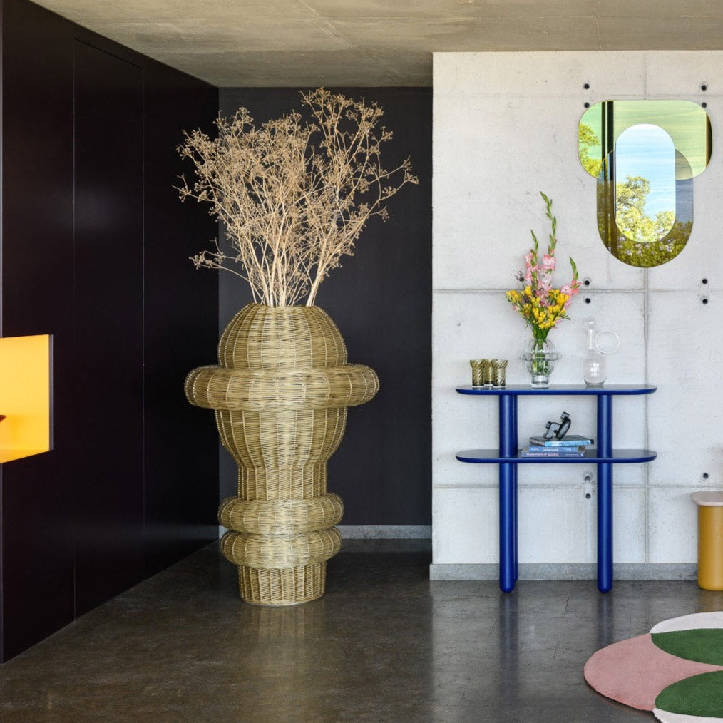 Marius, XXL wicker vase