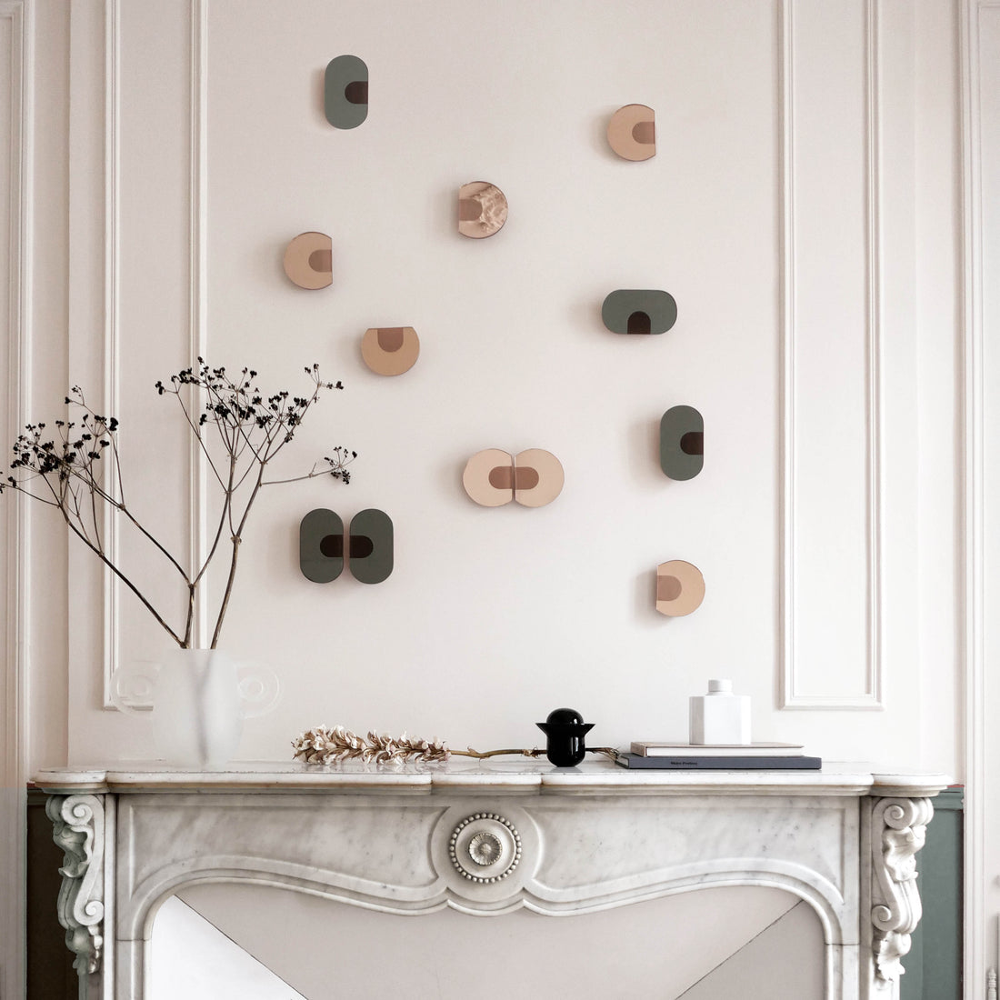 "Bisou Bijou", wall mirror jewel