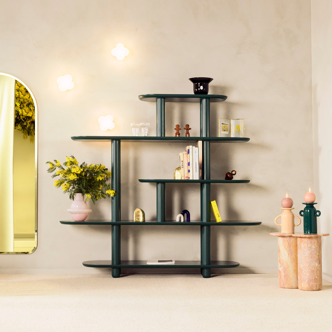 Gaou, bookcase H155 x L180