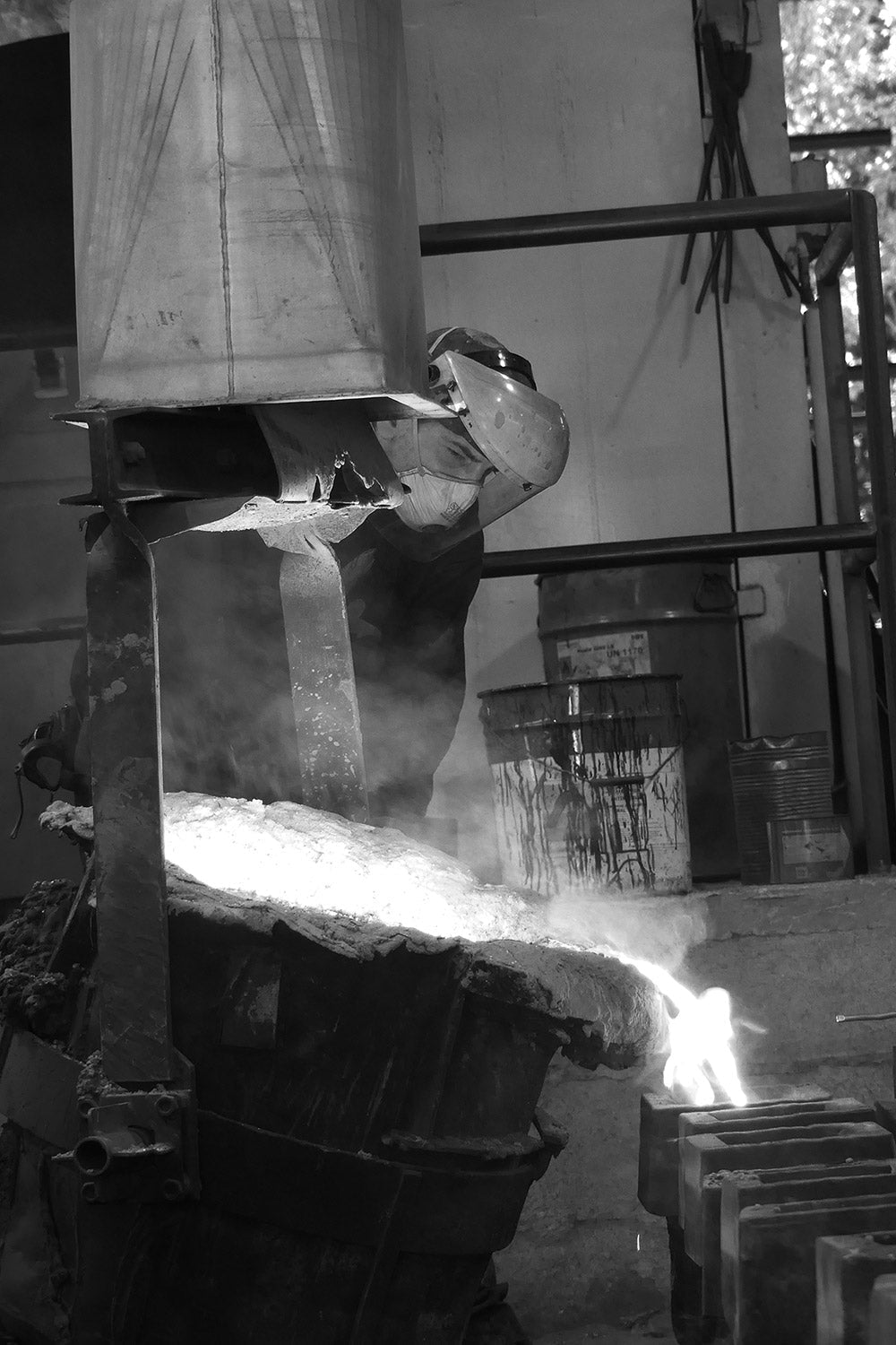 La fonderie lunaire qui fabrique les patères