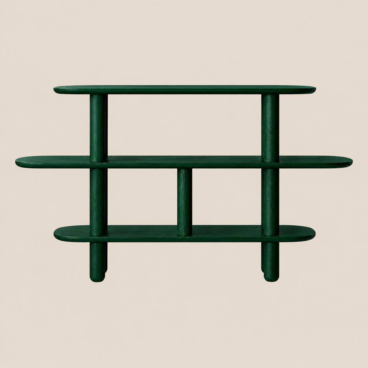 Riou, bookcase H100 x L180