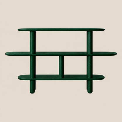Riou, bookcase H100 x L180