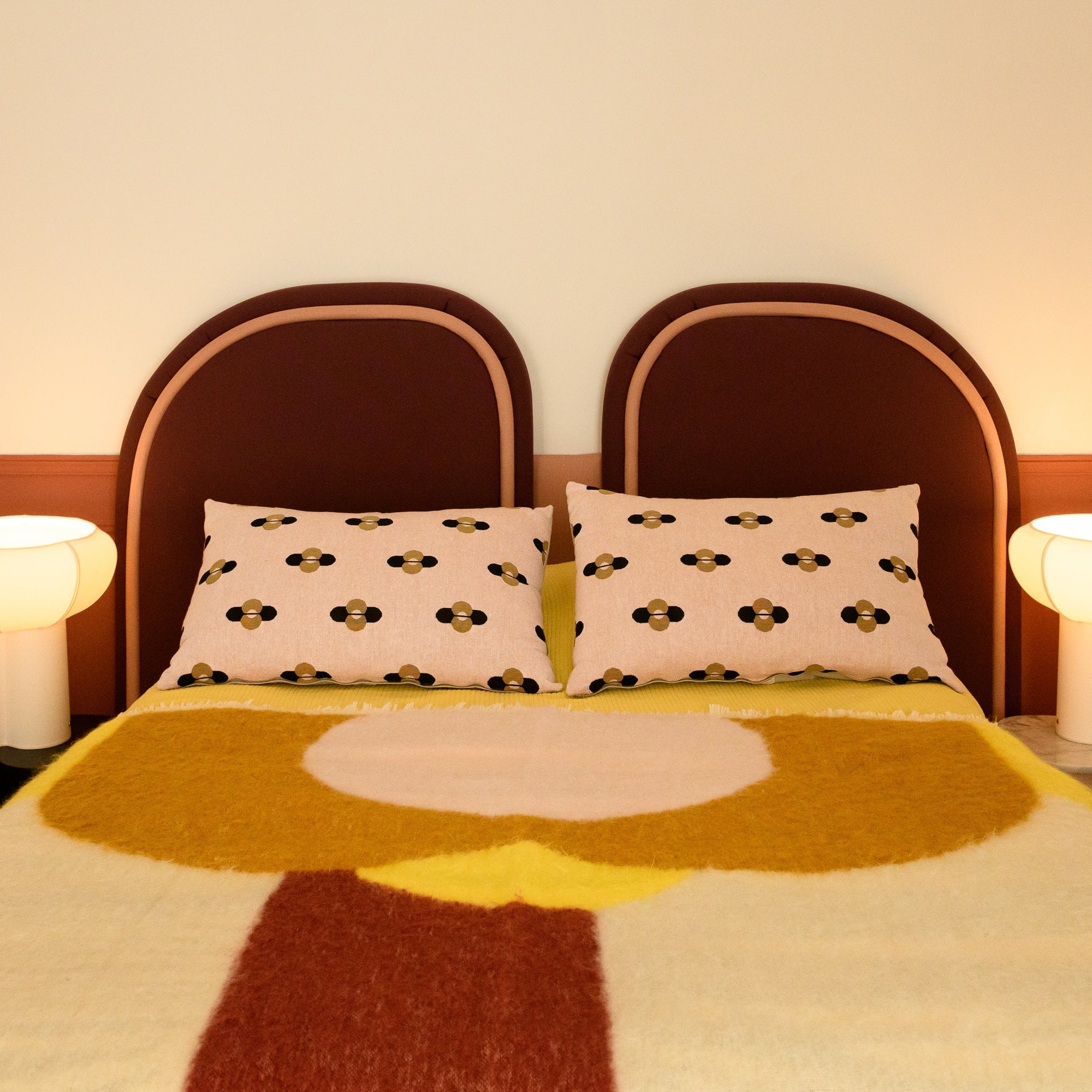 Abiho, coussin - 75 x 48 cm