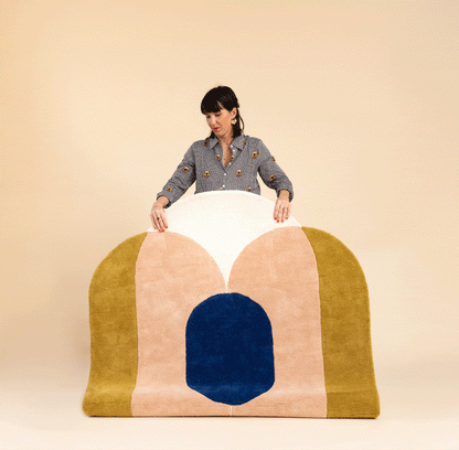 Bisou, exceptional handmade carpet