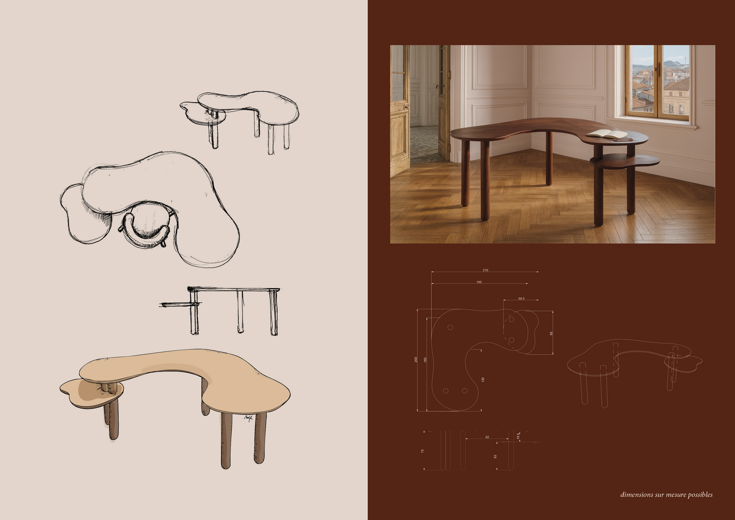 Levant, bureau