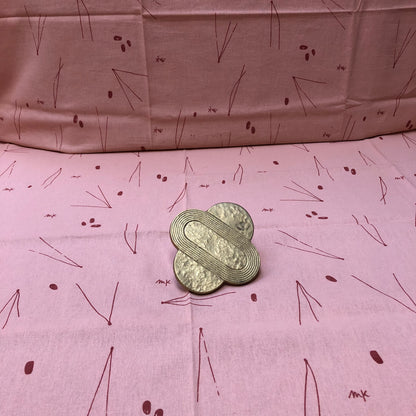 Mousco, patère en bronze d&