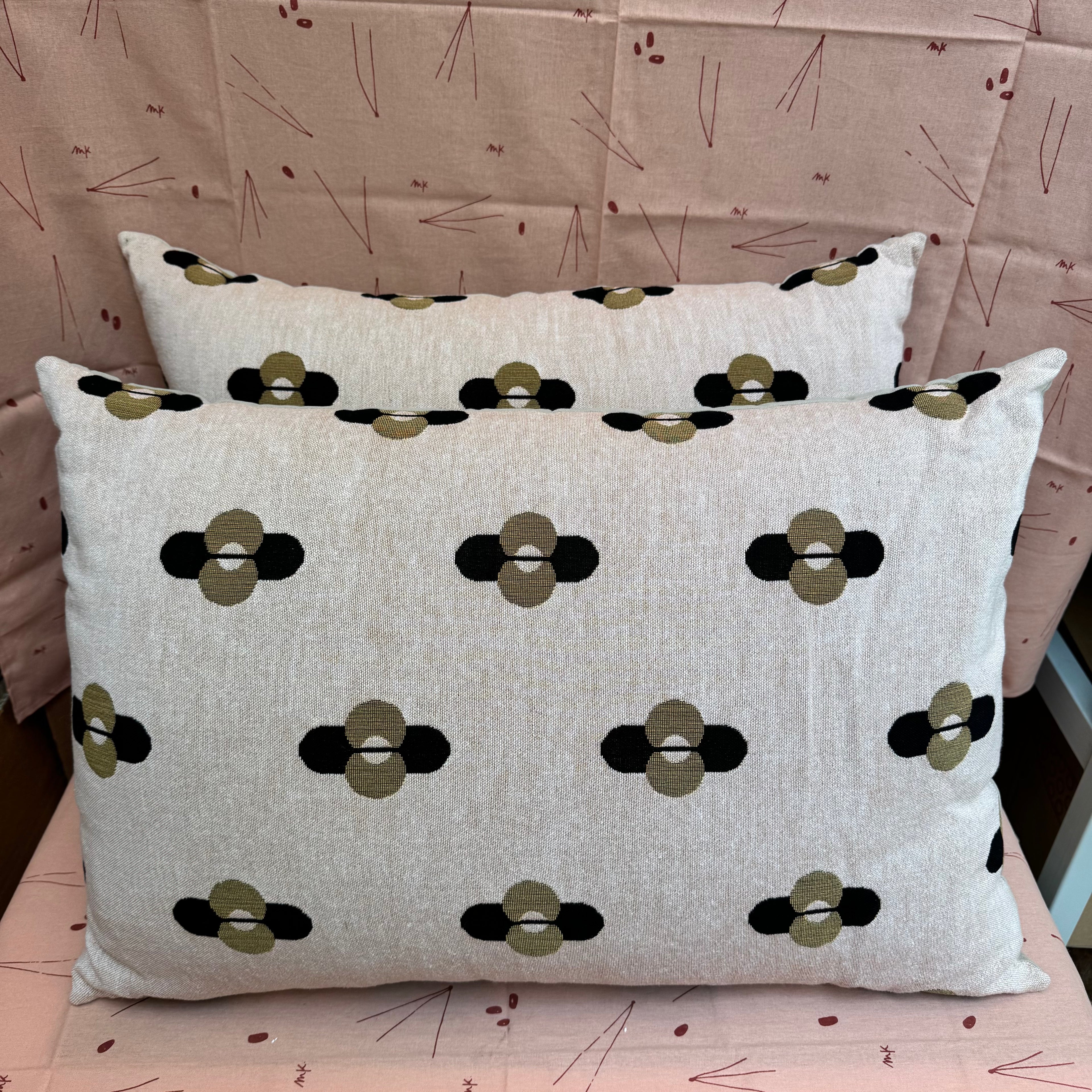 Abiho, coussin - 78 x 48 cm Imparfait