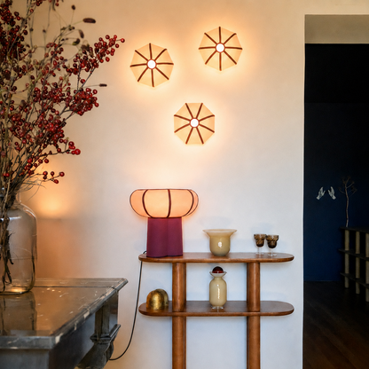 Nine, abat-jour mural