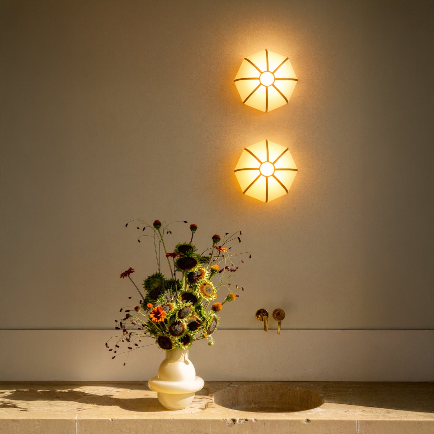 Nine, wall lampshade