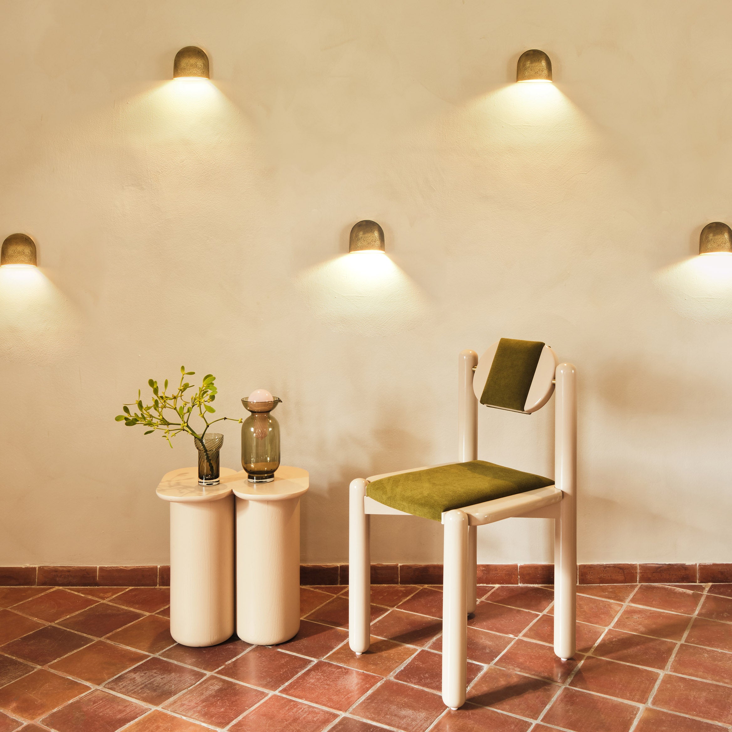 Mirèio, chaise tapissée
