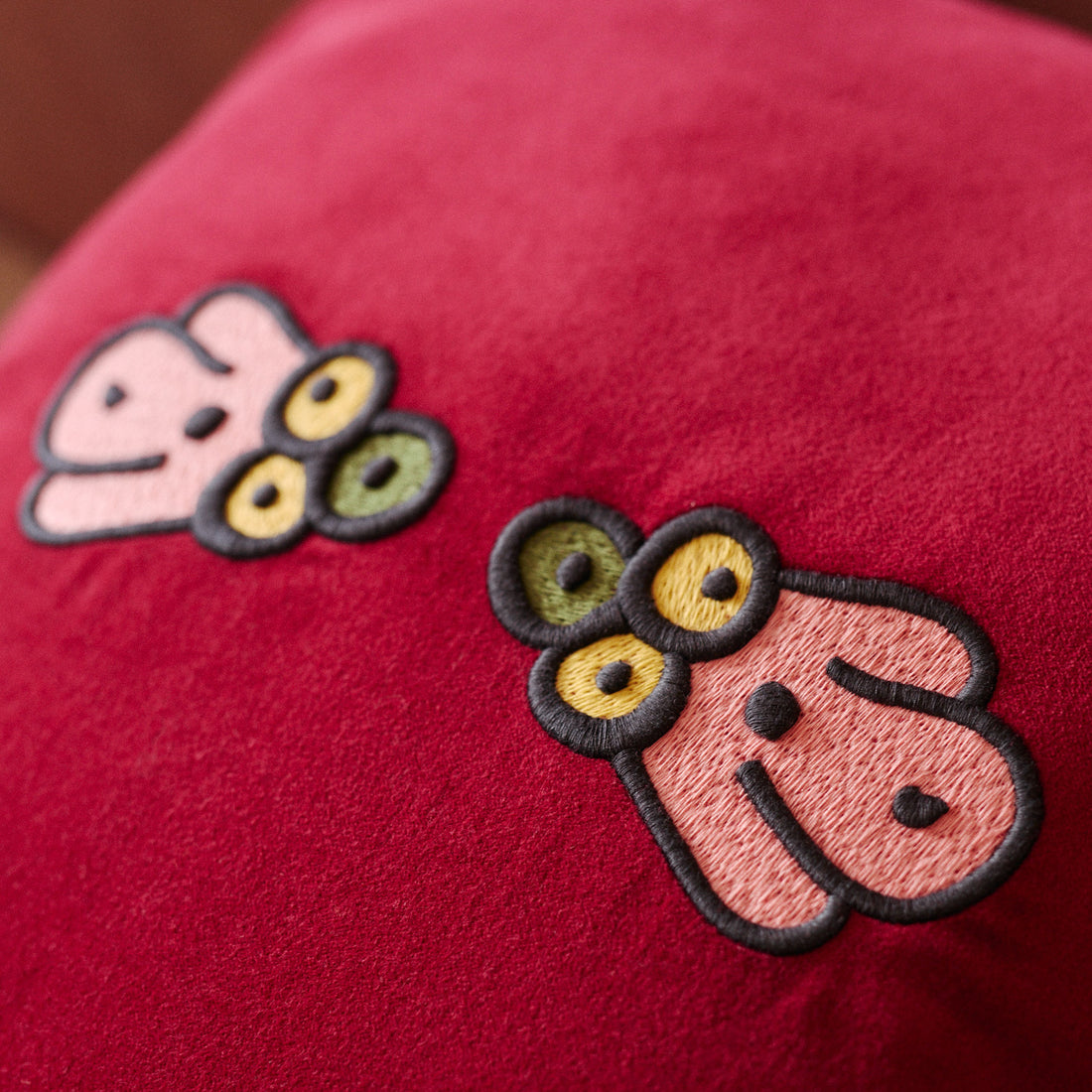 Mina, housse de coussin en velours