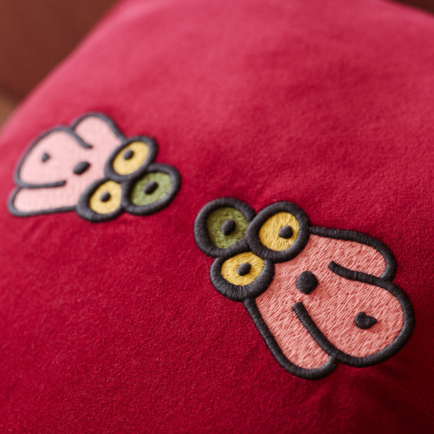 Mina, housse de coussin en velours