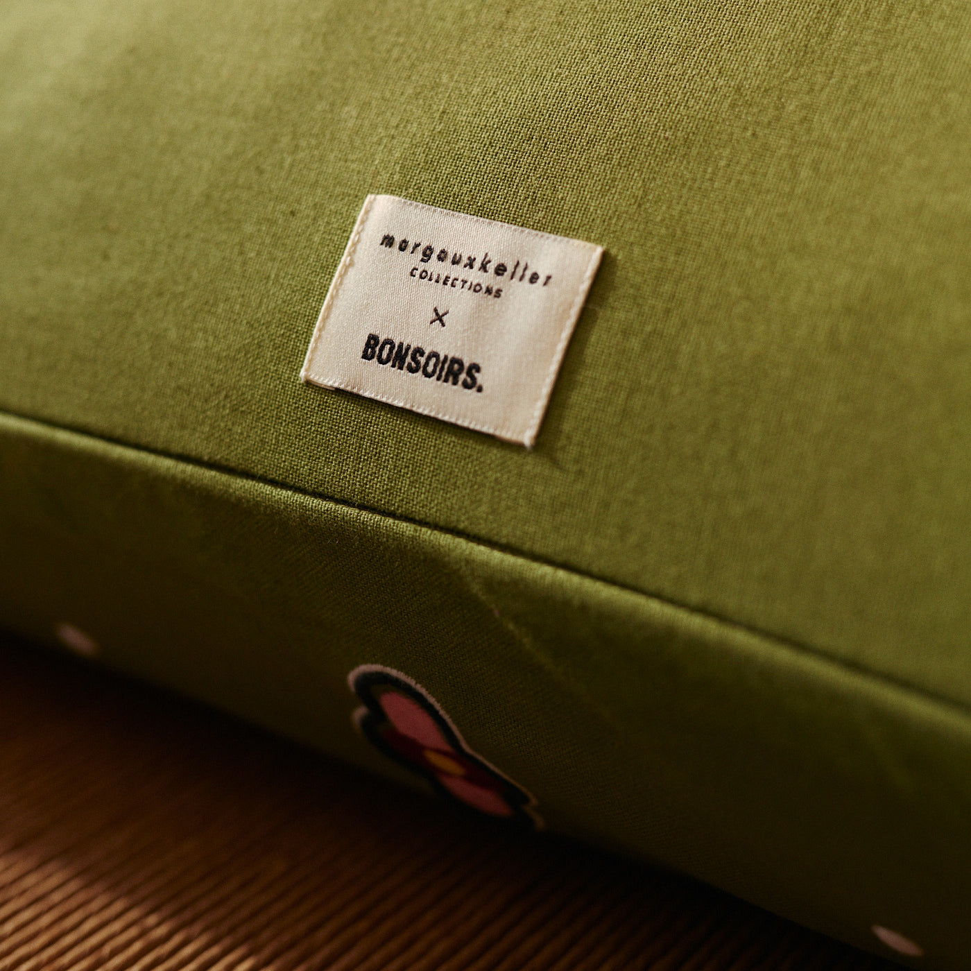 Marjolaine, housse de coussin maxi