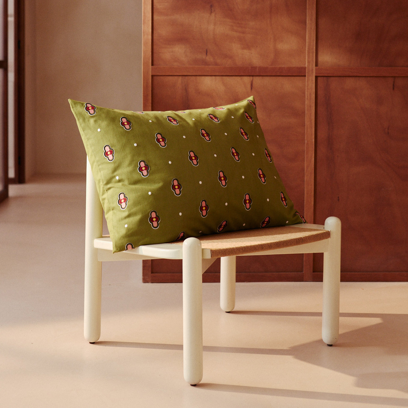 Marjolaine, housse de coussin maxi