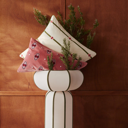 Linette, housse de coussin en velours