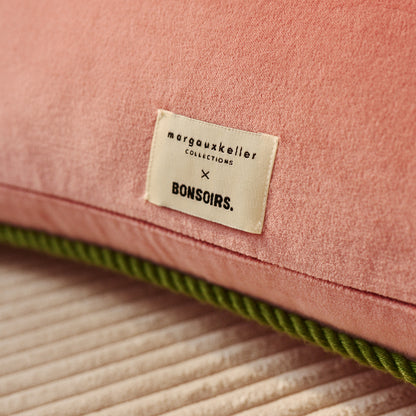 Nine, housse de coussin en velours