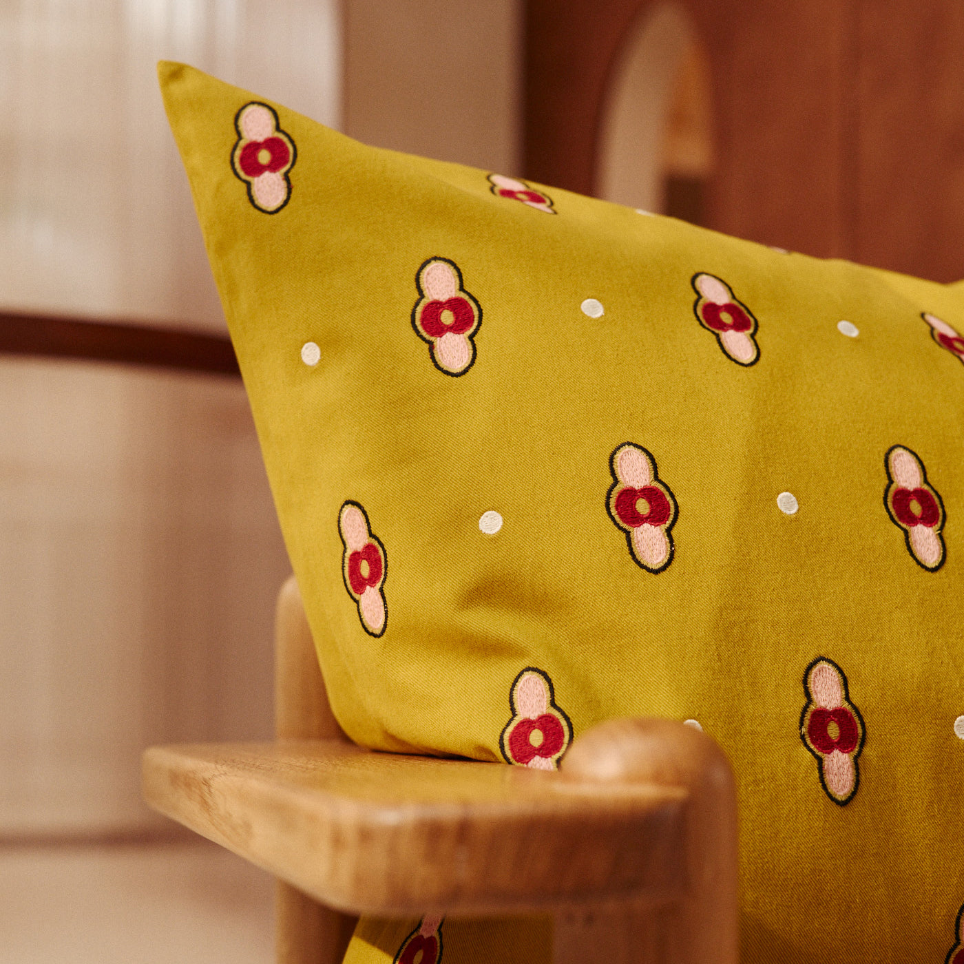 Gaston, housse de coussin maxi