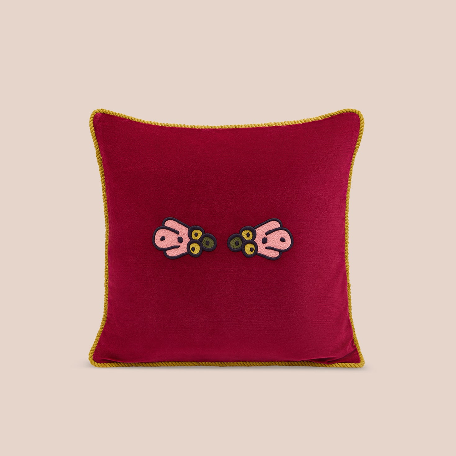 Mina, housse de coussin en velours