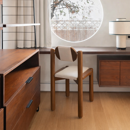 Mirèio, chaise tapissée