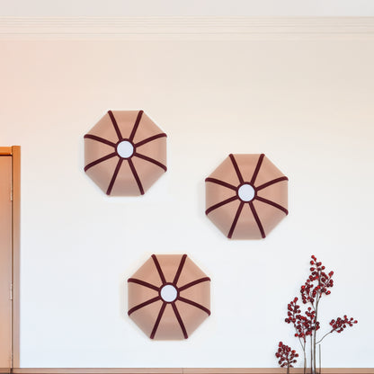 Nine, abat-jour mural