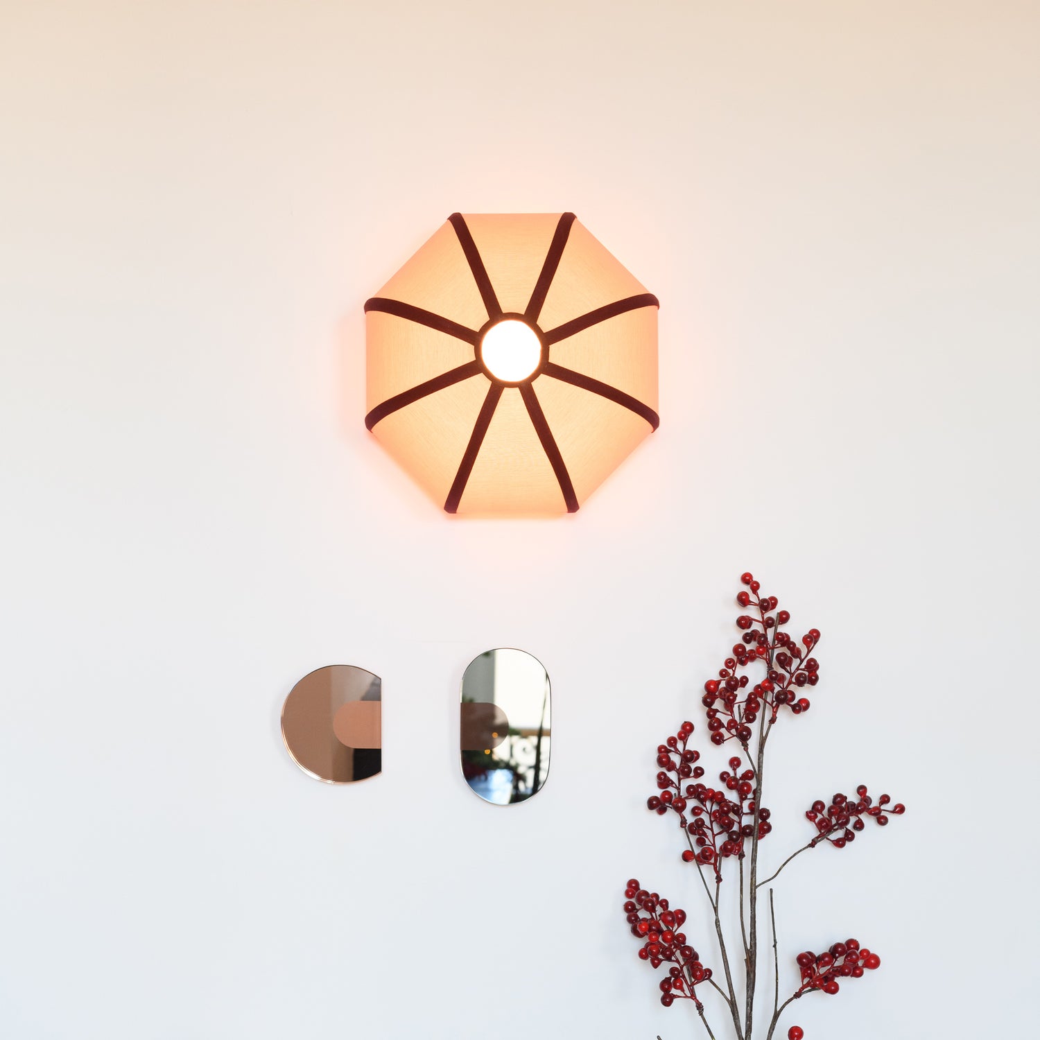 Nine, wall lampshade