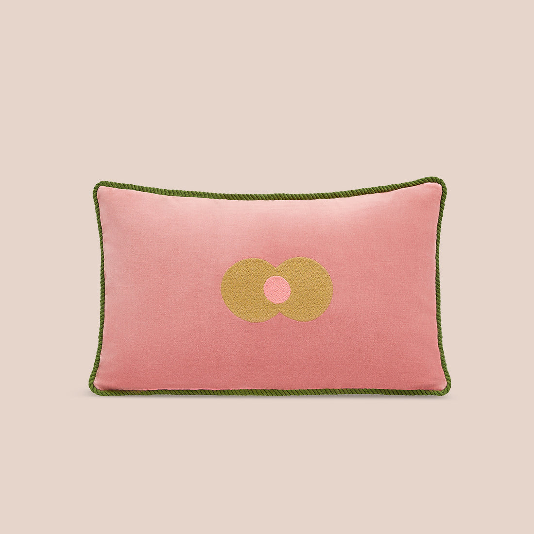 Nine, housse de coussin en velours