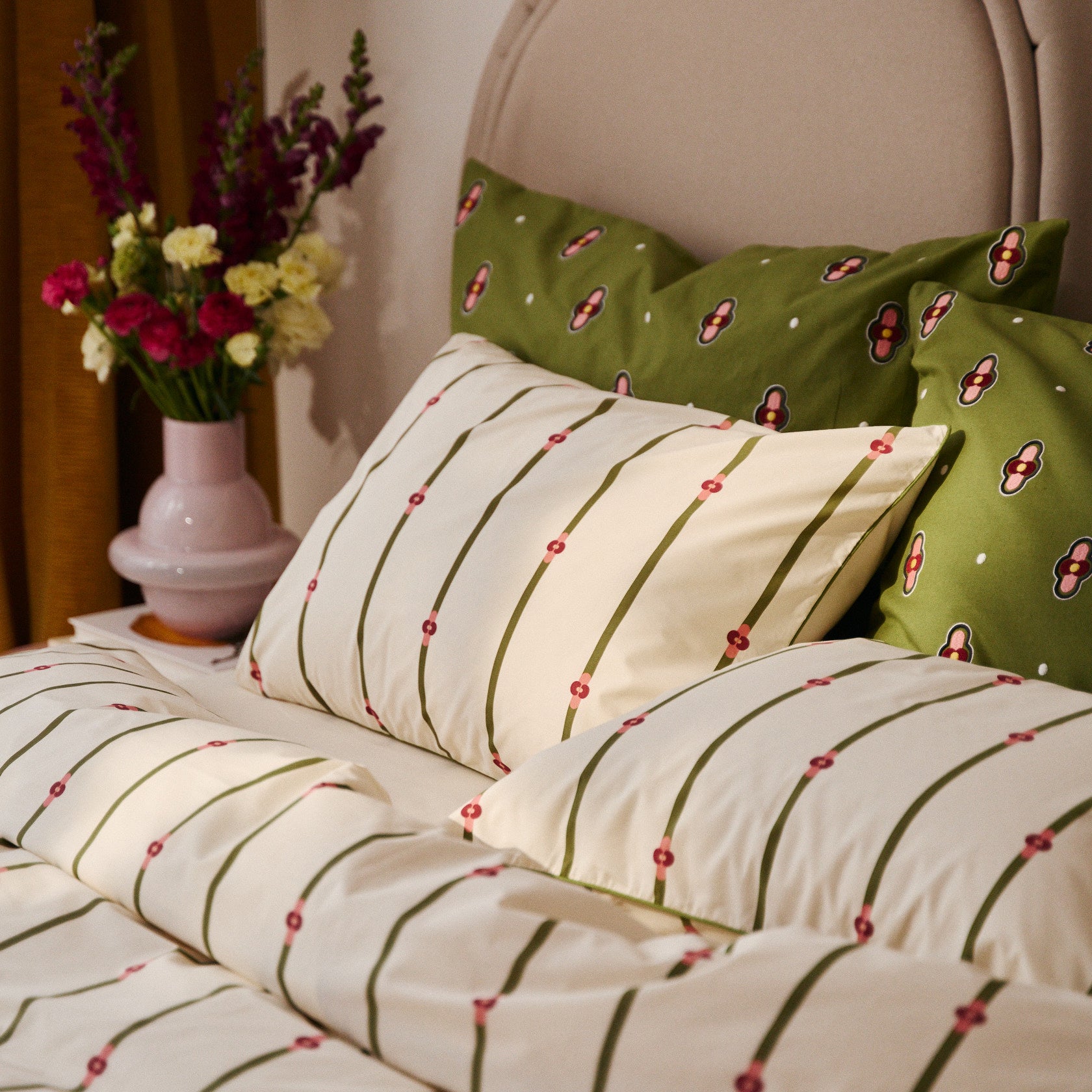 Romarin, la parure de lit