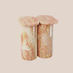 Fani lioz, table d'appoint en marbre