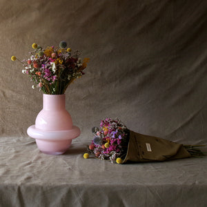 Madalena, Pink Limestone vase
