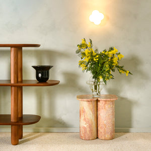 Fani lioz, table d'appoint en marbre