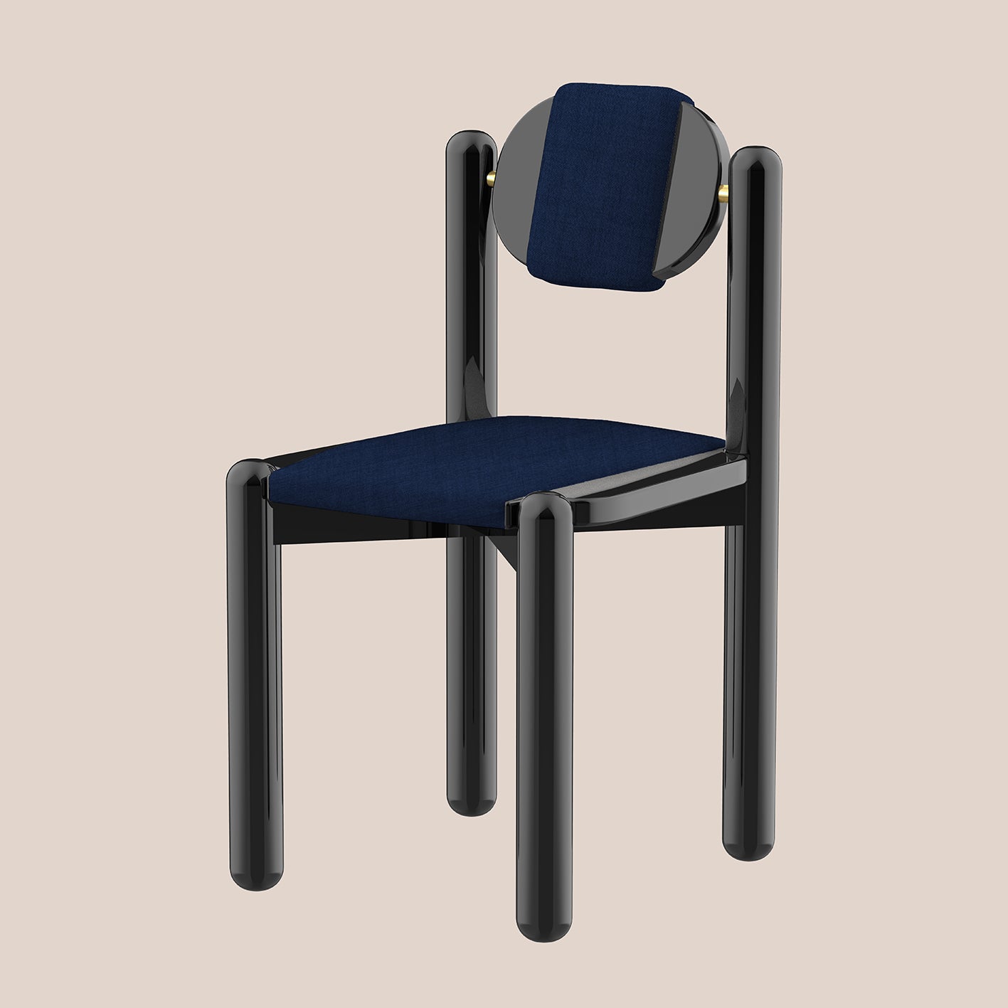 Mirèio, chaise tapissée