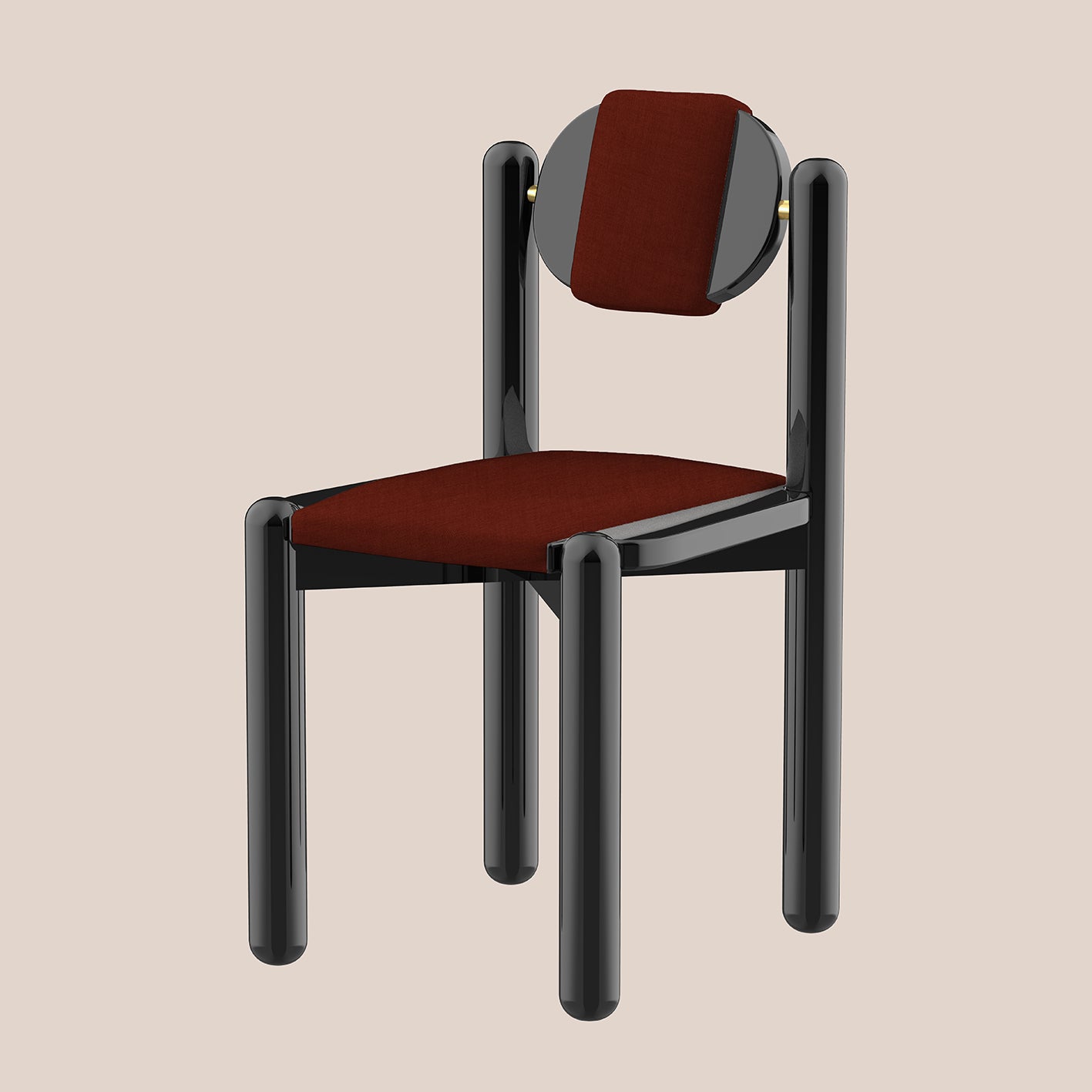 Mirèio, chaise tapissée