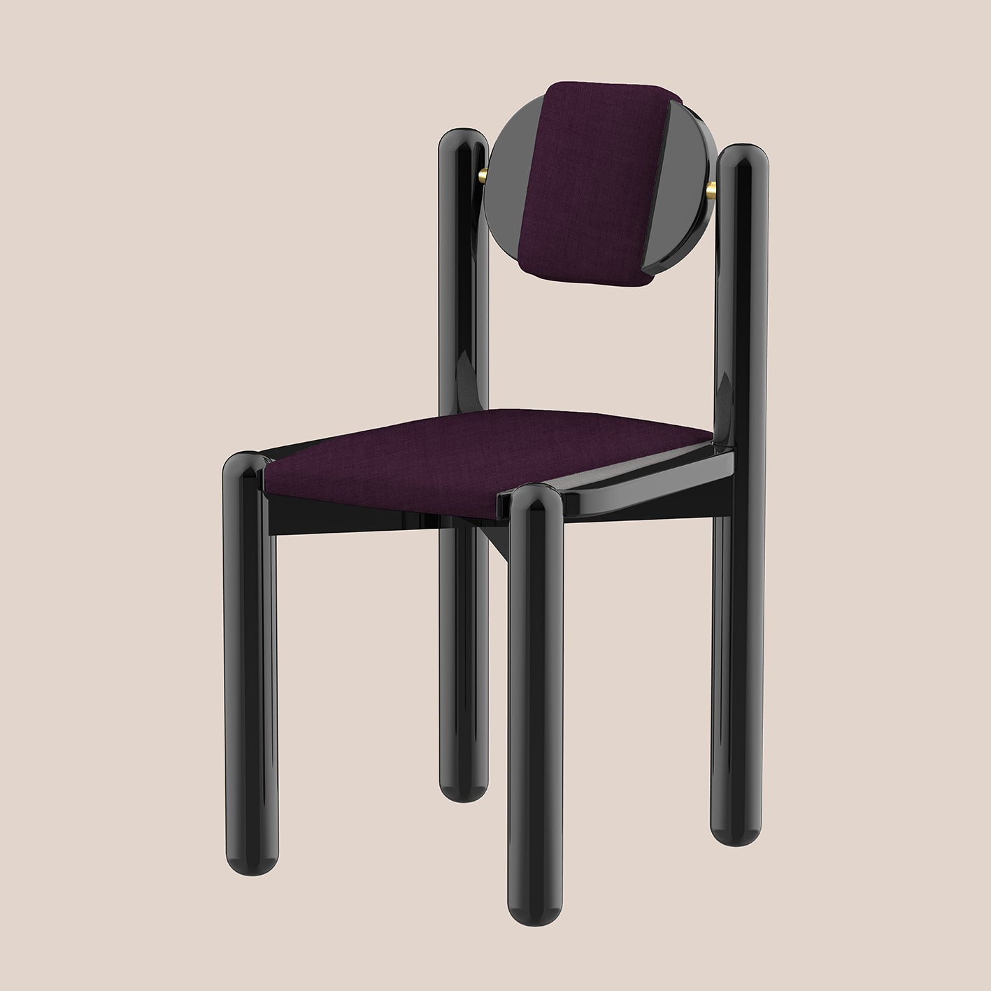 Mirèio, chaise tapissée