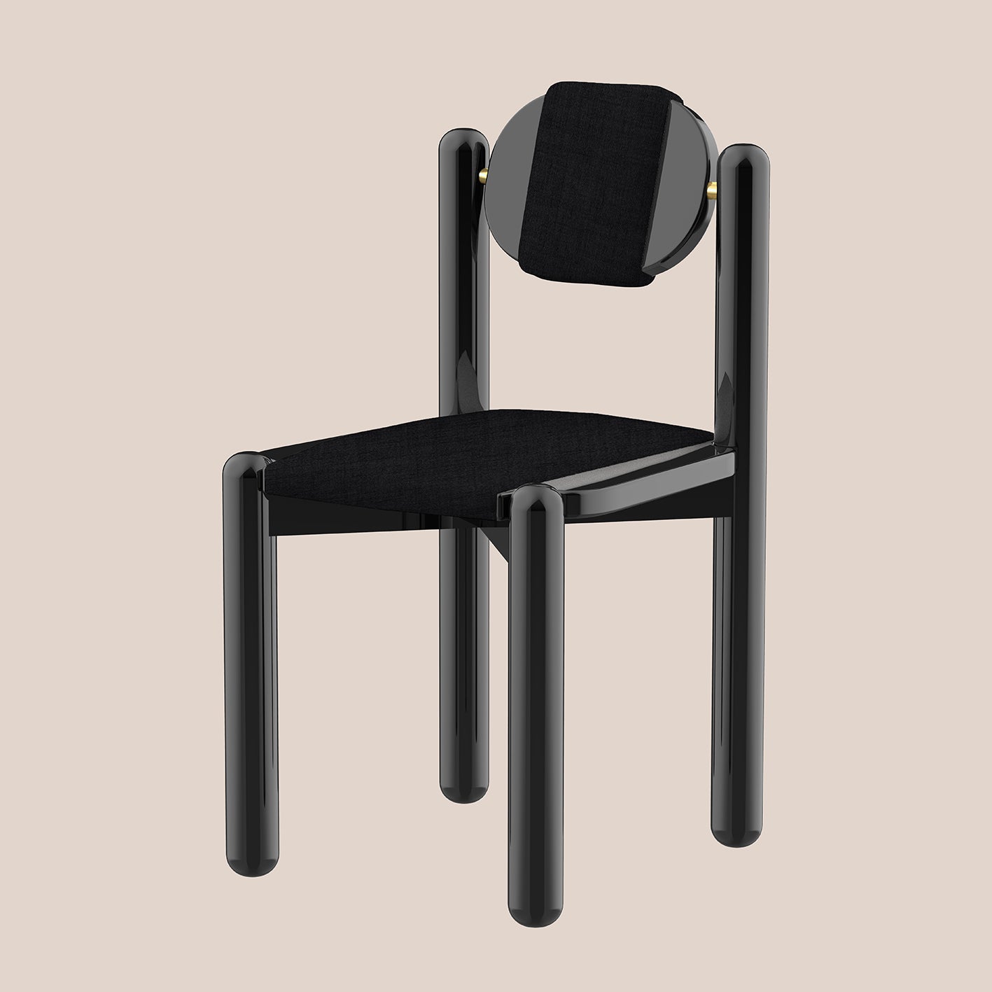Mirèio, chaise tapissée