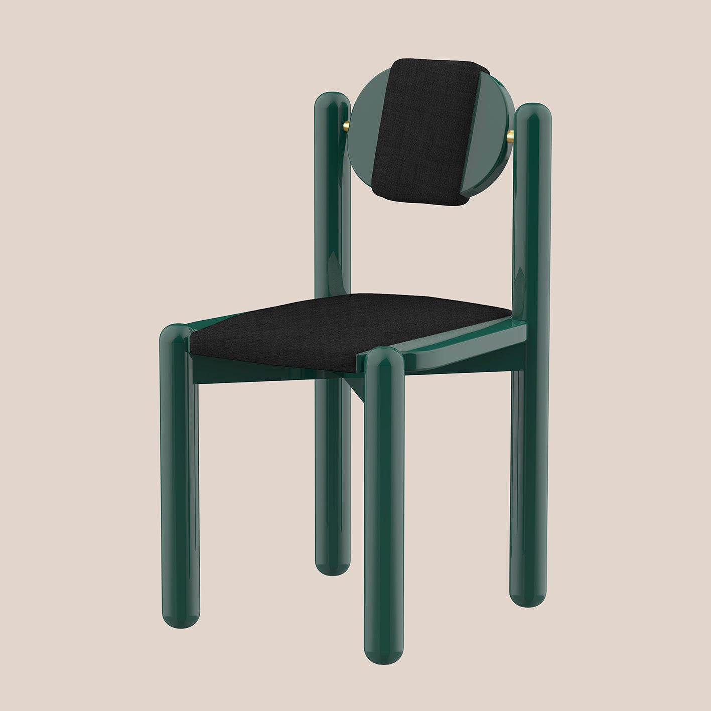 Mirèio, chaise tapissée